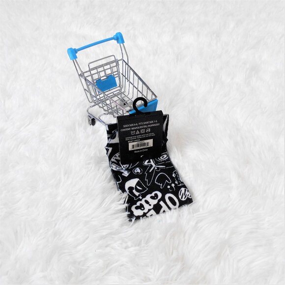 Versace Boys Socks Black White 1969 Size 6-8 Abbigliamento Sportivo SRL - Picture 7 of 9